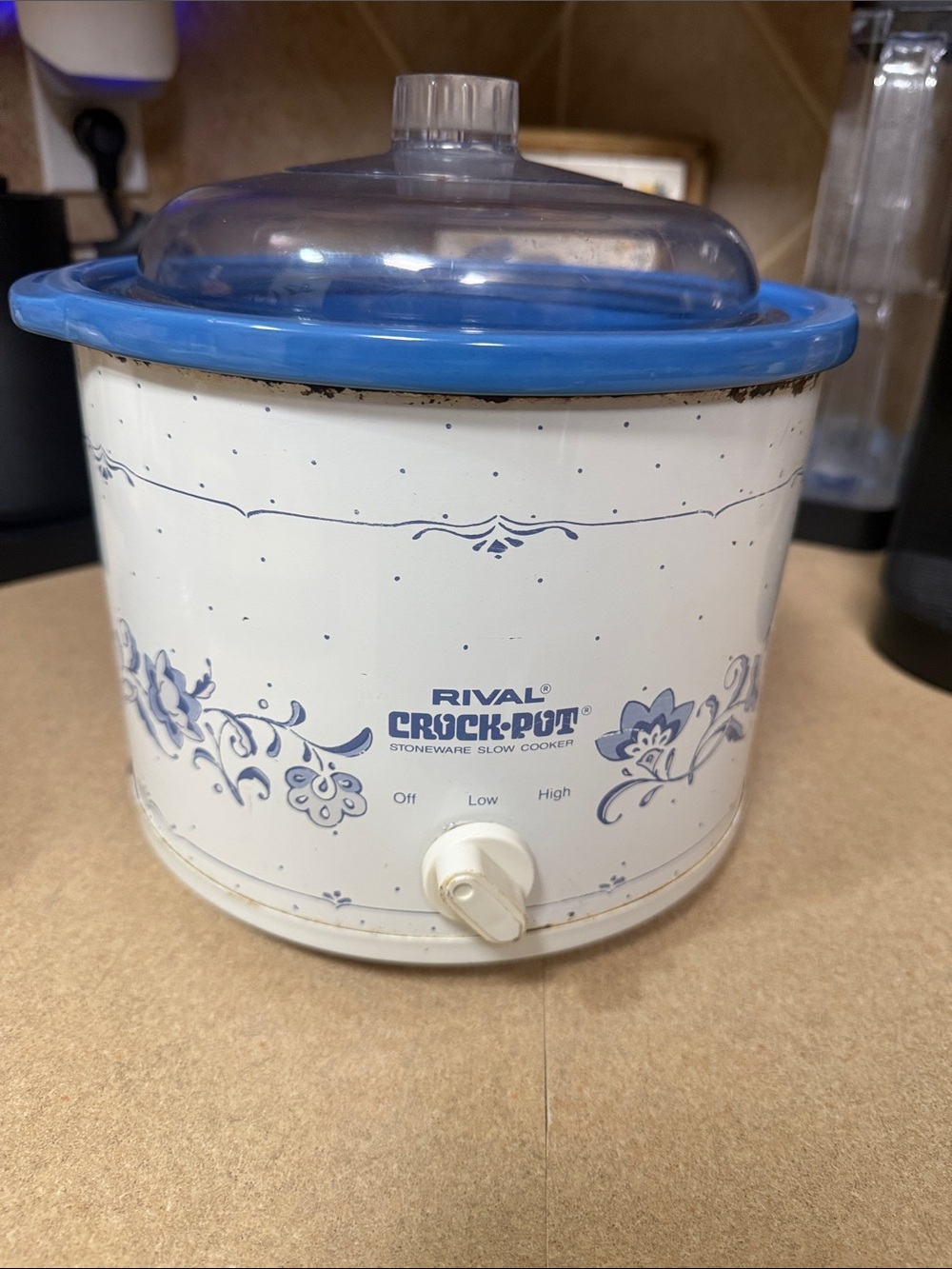Vintage Rival Crock Pot Model 3120 - 2.5 Quart